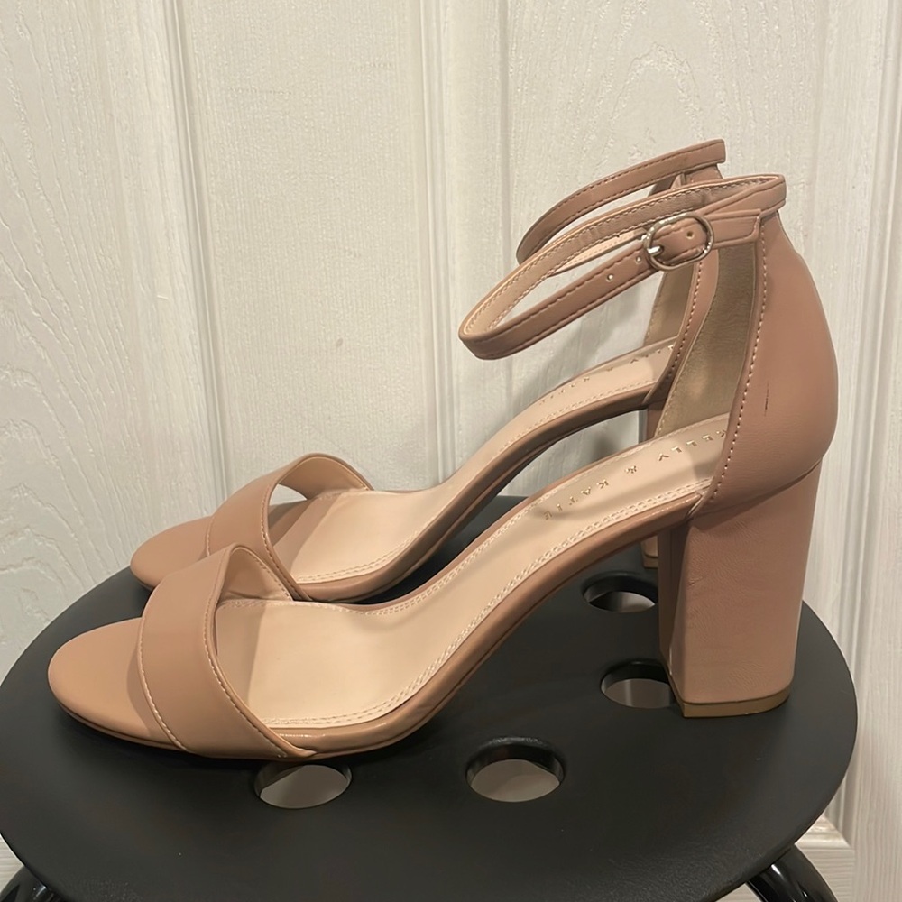 Nude Dress Sandals Size 12